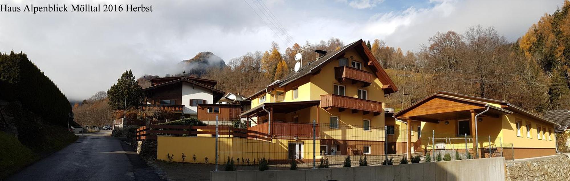 Hotel Haus Alpenblick Moelltal Flattach Esterno foto